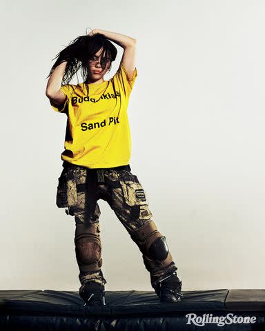 <p>Aidan Zamiri</p> Billie Eilish for Rolling Stone