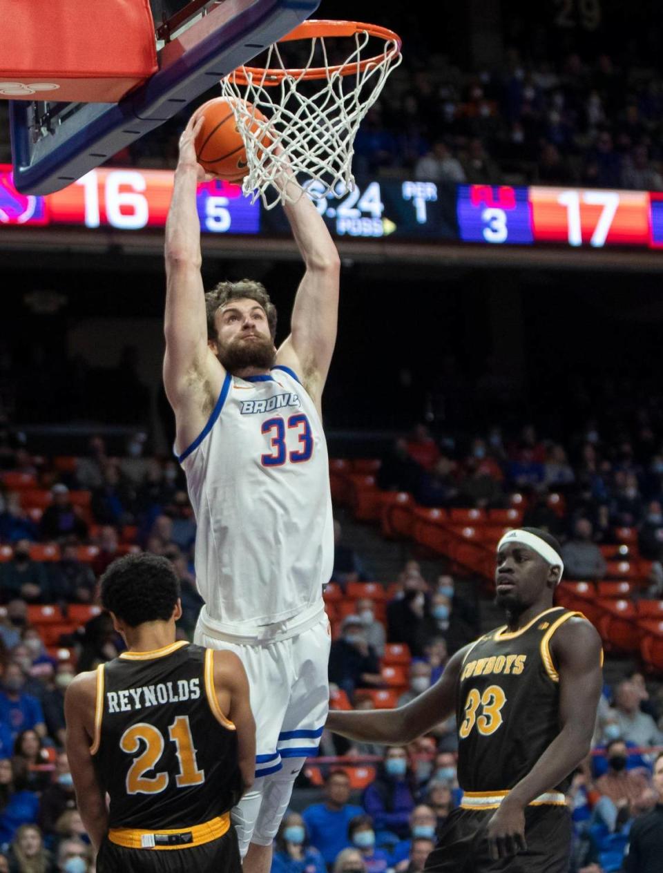 Redshirt senior Mladen Armus will not return to Boise State for the 2021-22 season. Armus could have used an extra year of eligibility granted by the NCAA because of the COVID-19 pandemic.