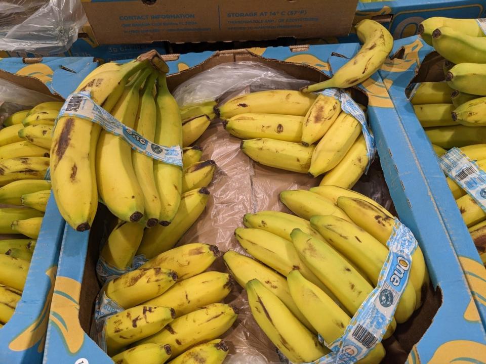 Bunches of Bananas at Costco