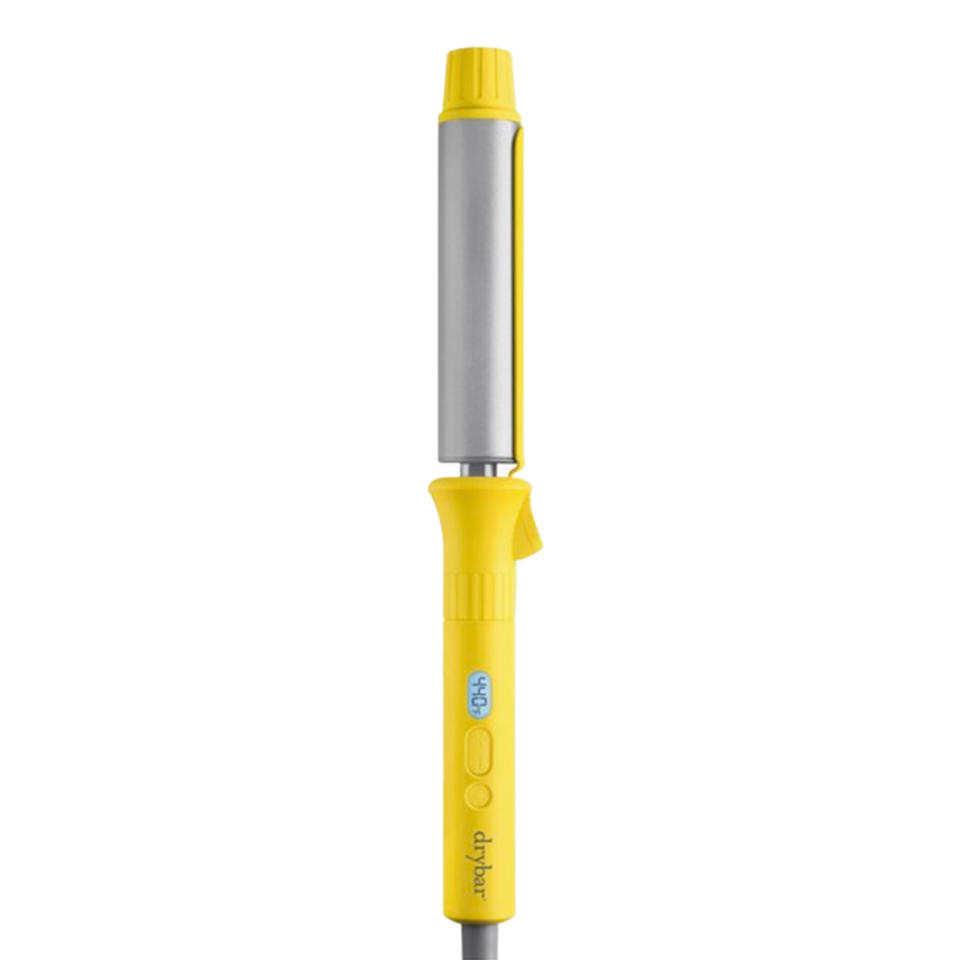 DryBar 3-Day Bender 1.25-Inch Rotating Digital Curling Iron on white background