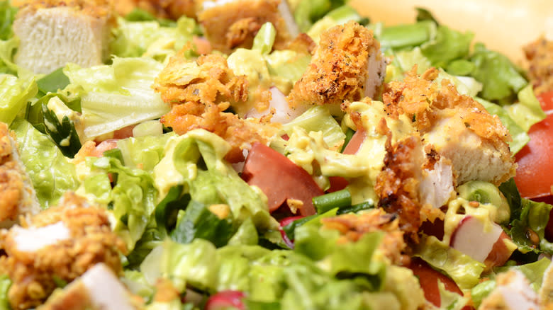 chopped crispy chicken salad