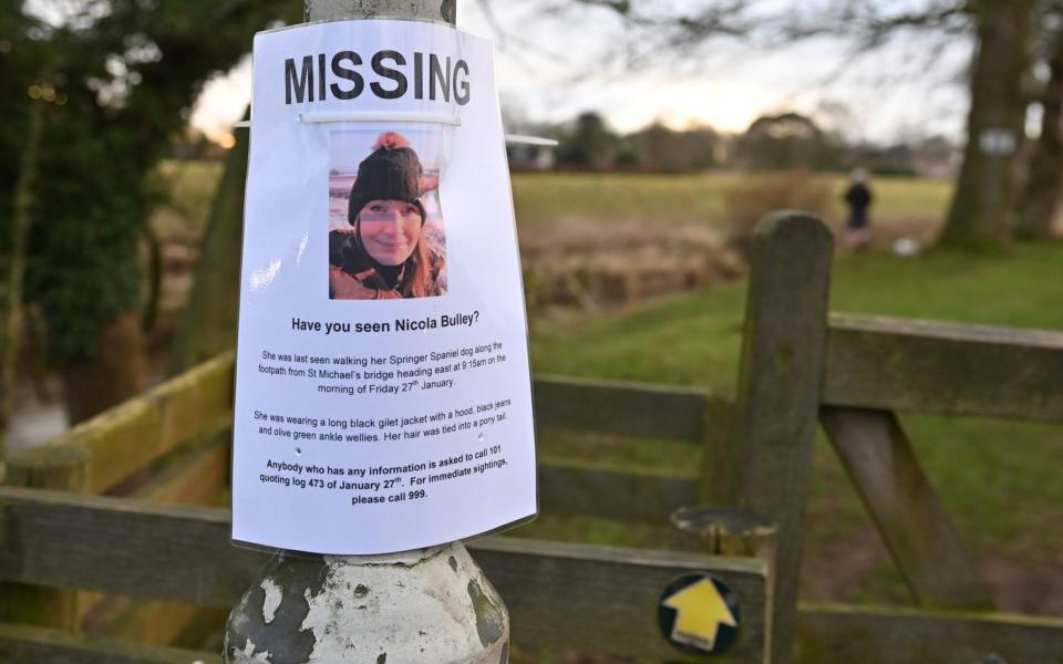 Nicola Bulley, 45, has been missing since Friday - Dave Nelson/Mirrorpix