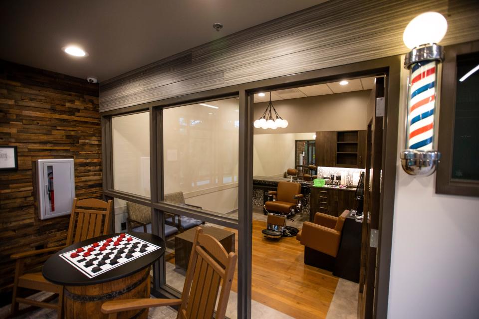 The beauty salon is seen in the new Milton Village in South Bend on Tuesday, May 31, 2022.