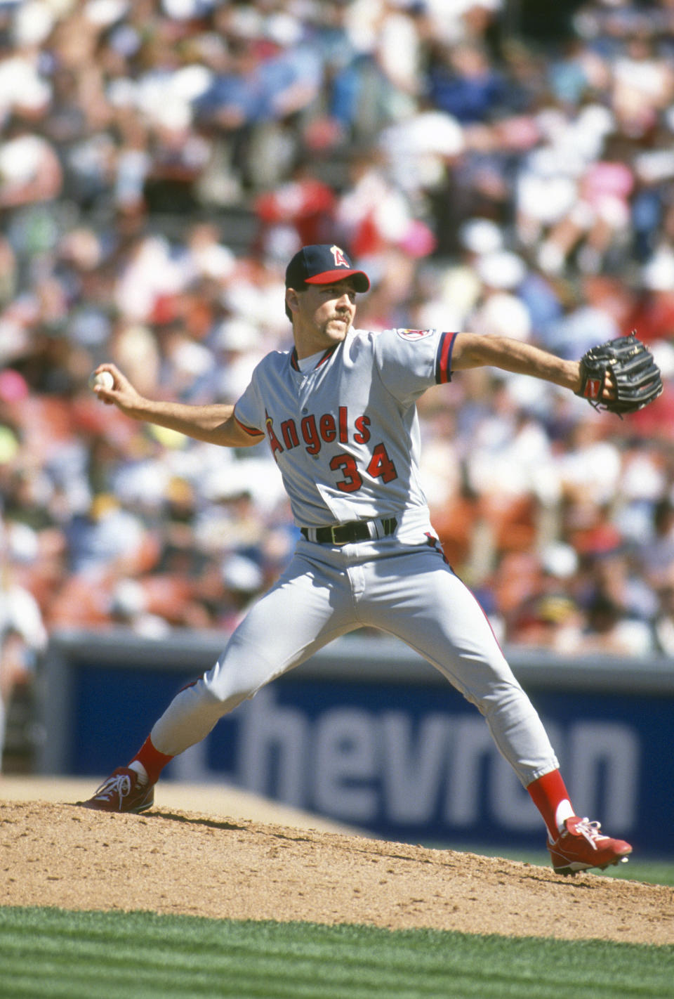 Hunter Harvey的父親Bryan Harvey曾在1991年拿下美聯救援王。（Photo by Focus on Sport/Getty Images）