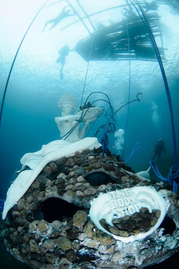 East Bali's reefs welcome new underwater art