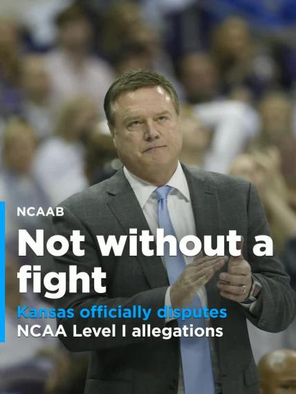 Kansas officially disputes NCAA Level I allegations