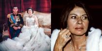 <p>Princess Soraya was married to Reza Pahlavi (the Shah of Iran), and their wedding was insanely epic, in part thanks to her gloriously massive 22.37 Harry Winston diamond. Also, fun fact: the Shah asked Soraya to marry him after just one meeting, that's how floored he was by her.</p>