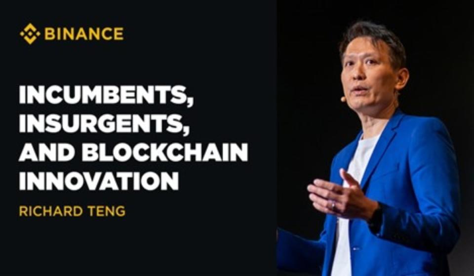 Richard Teng, CEO de Binance, habla sobre blockchain/Cortesía