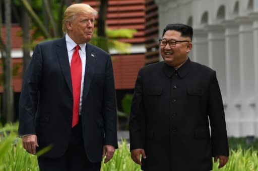 At a June 2018 summit with US President Donald Trump, North Korean leader Kim Jong Un signed up to a vague commitment of "denuclearization of the Korean Peninsula"