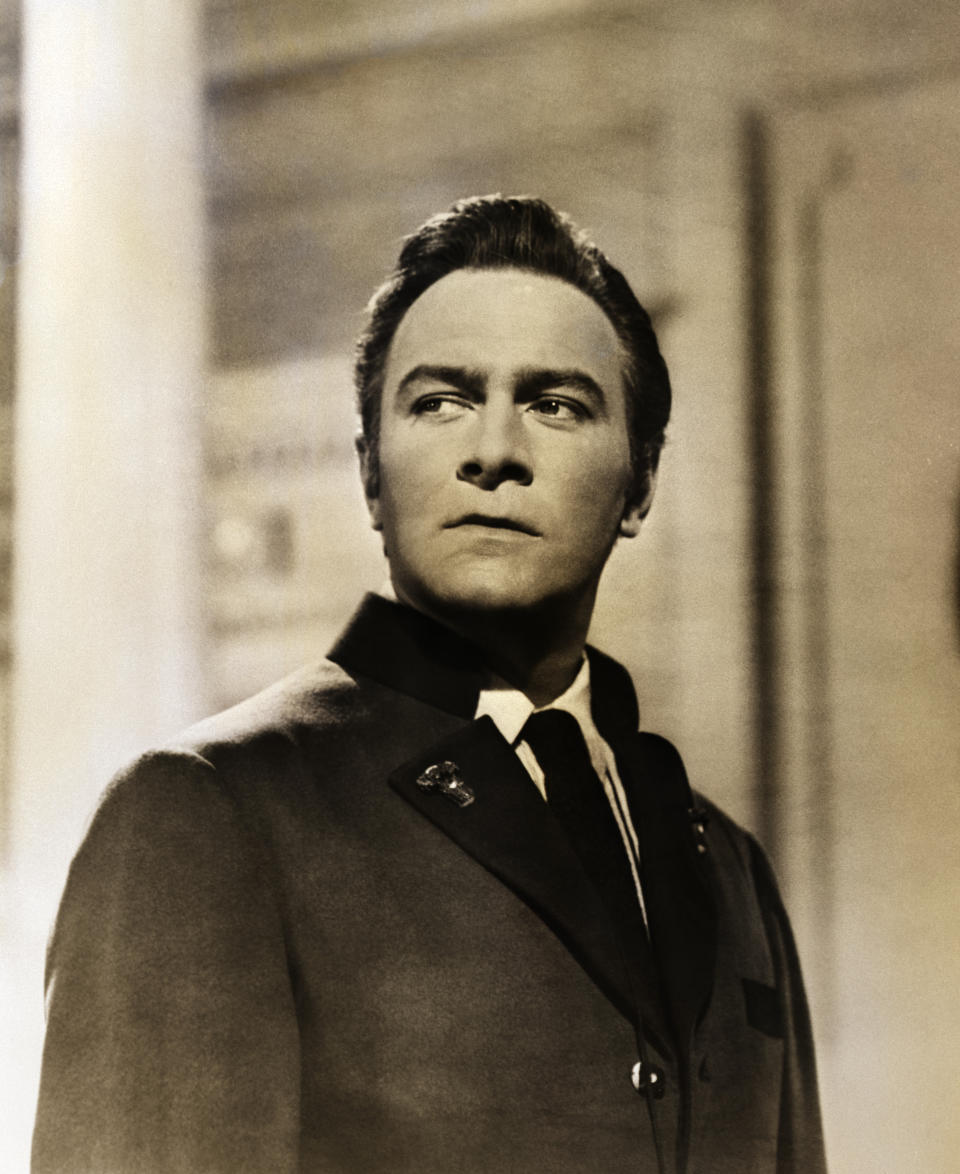 Actor Christopher Plummer in The Sound of Music