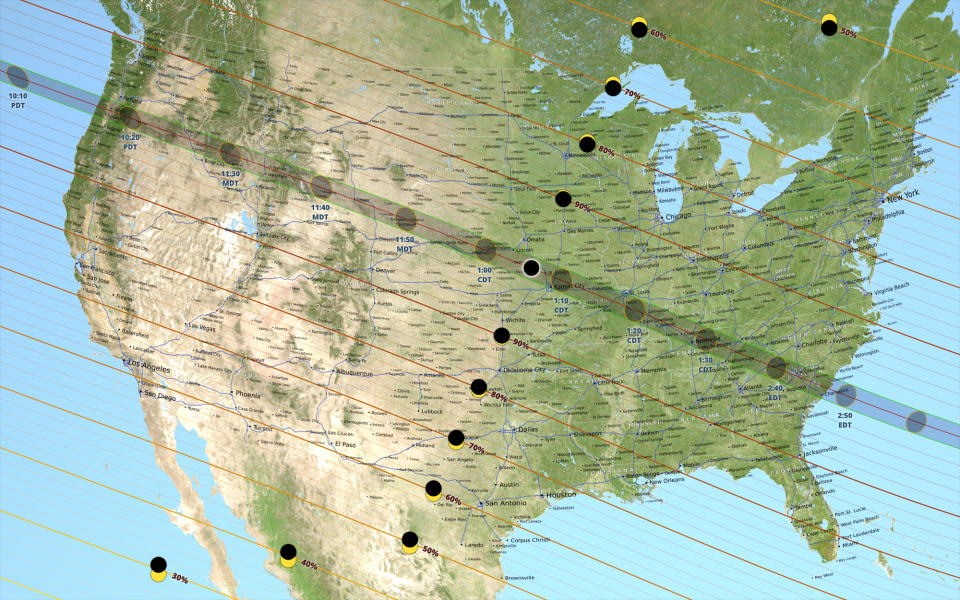 united states us total solar eclipse map august 21 2017 nasa gsfc svs