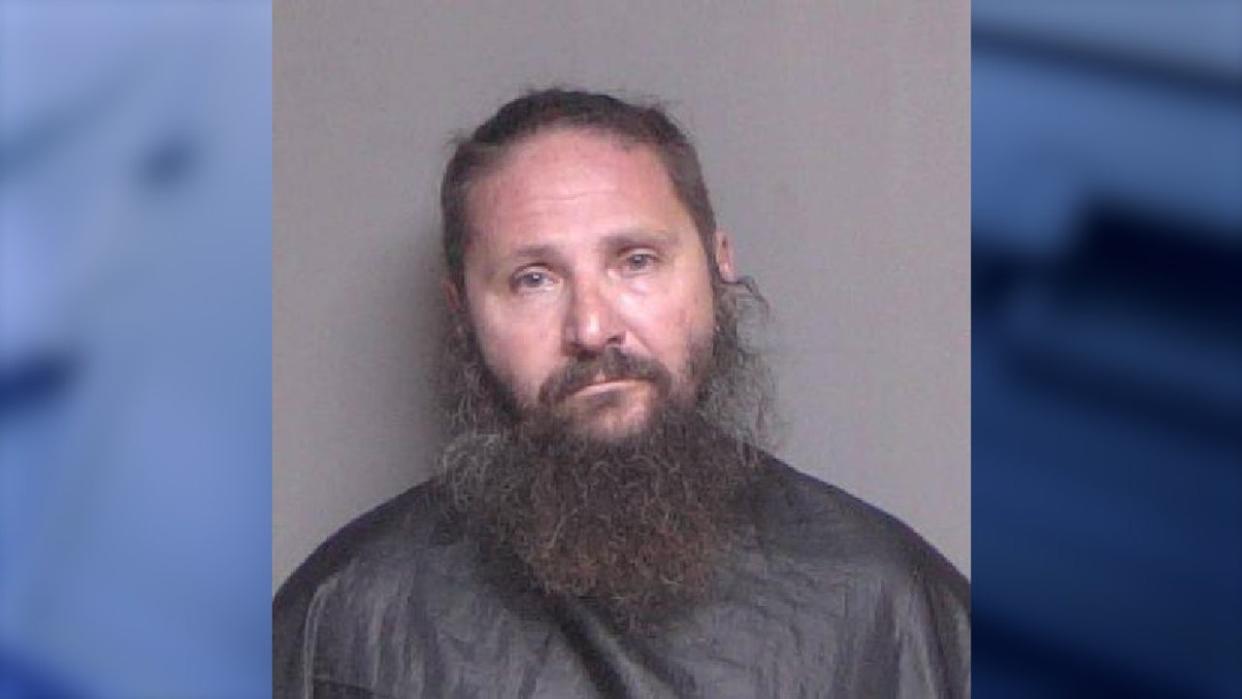 <div>Michael Noel was arrested and charged with stalking on May 1, 2024. (Photo: Flagler County Sheriffs Office)</div>