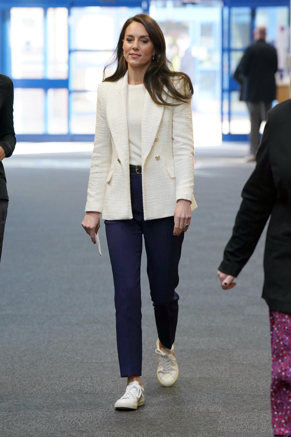 Der Look von Prinzessin Kate geht immer und ist absolut bezahlbar! (Bild: Getty Images)                                                                                                                                                                                                              