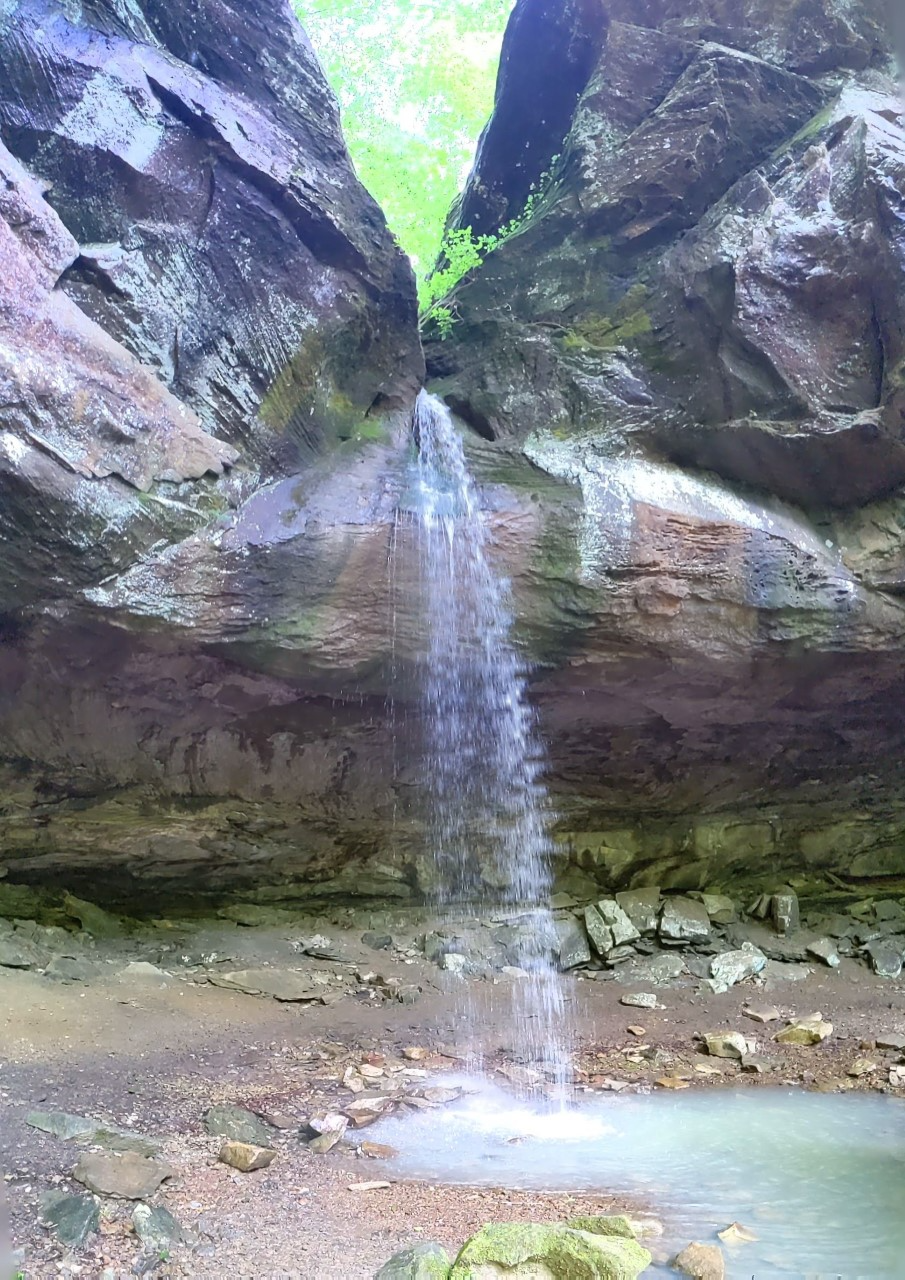 An Arkansas waterfall