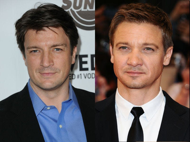 nathan fillion and jeremy renner