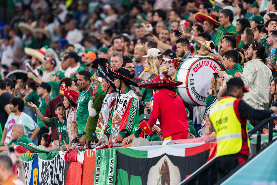 Algunos de los aficionados mexicanos que se encuentran en Qatar han dejado una mala imagen (Foto de: Richard Gordon/Icon Sportswire via Getty Images)