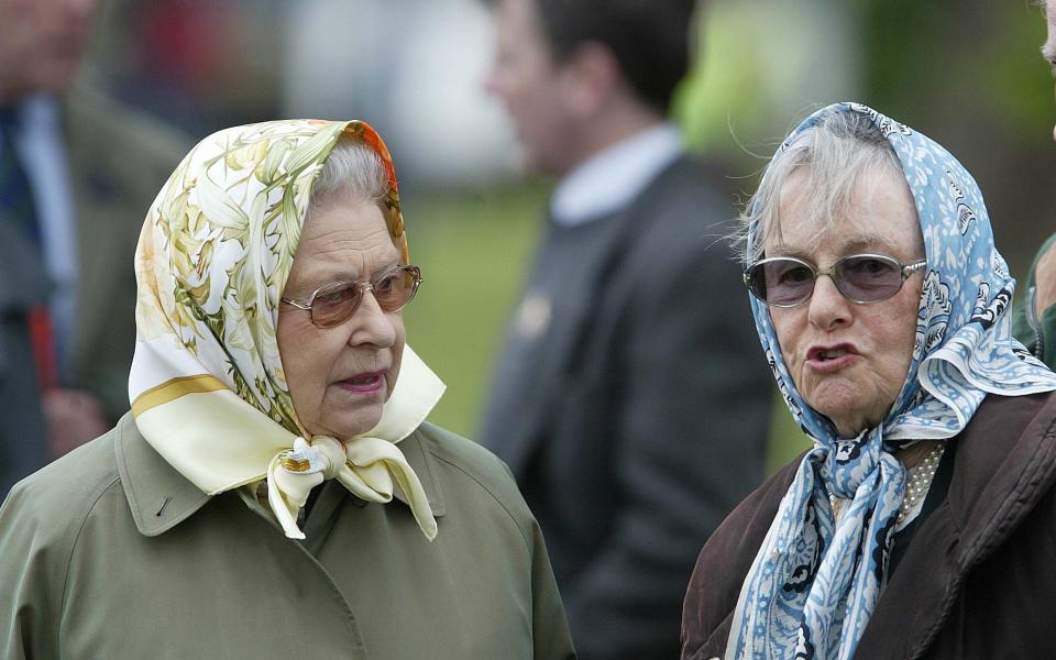 Queen Elizabeth II and Lady Rupert Neville at the Royal Windsor Horse Show, 2007 - CAMERA PRESS/Ian Lloyd