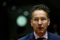 FILE PHOTO: Dutch Finance Minister and Eurogroup President Dijsselbloem attends a EU finance ministers meeting in Brussels