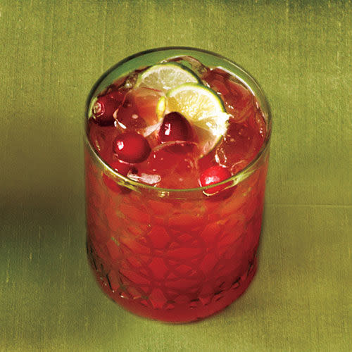 Cranberry-Key Lime Punch