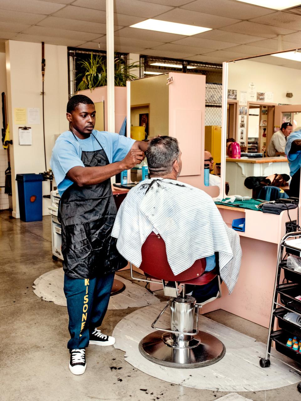 Chowchilla, CA, 5-17-2018, Cosmetology School at Valley State Prison for Allure, assigned by Jacqueline LadnerCredit: Carlos Chavarria