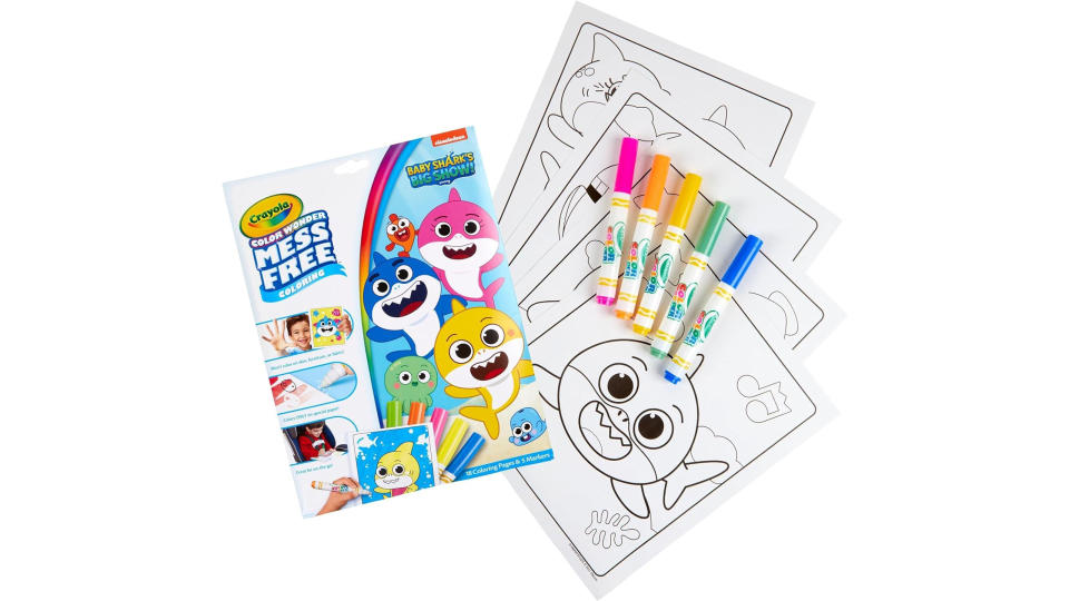 Crayola 757103 Colour Wonder Mess Free Colouring Set, 18 Pieces. (Photo: Amazon SG)