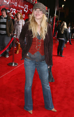 Christina Applegate at the Los Angeles premiere of New Line Cinema's The Number 23
