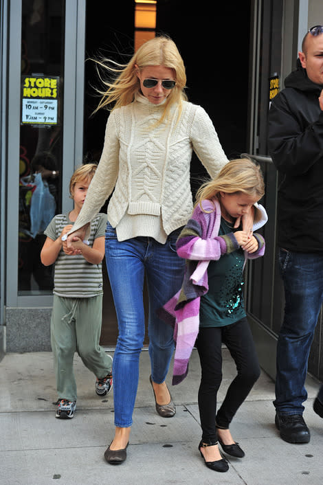 Paltrow, with daughter Apple, who she recently referred to as a 