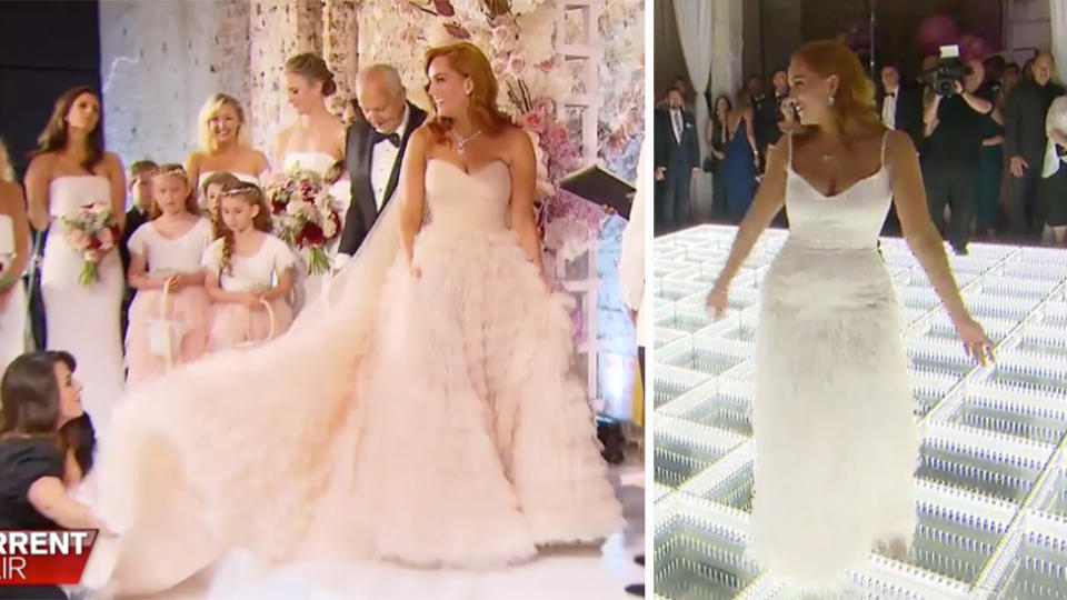 MAFS star Jules Robinson's wedding dresses