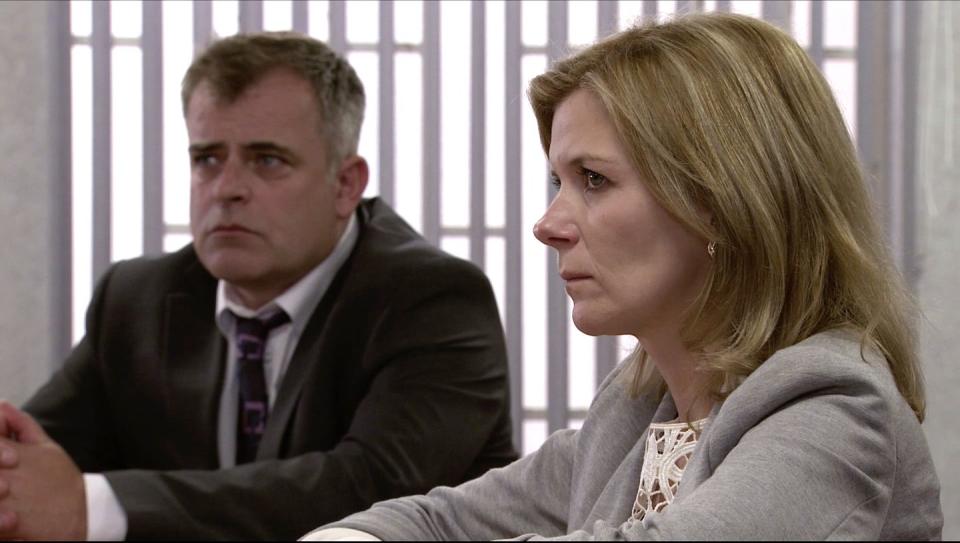 Monday, November 9: Steve and Leanne are in court