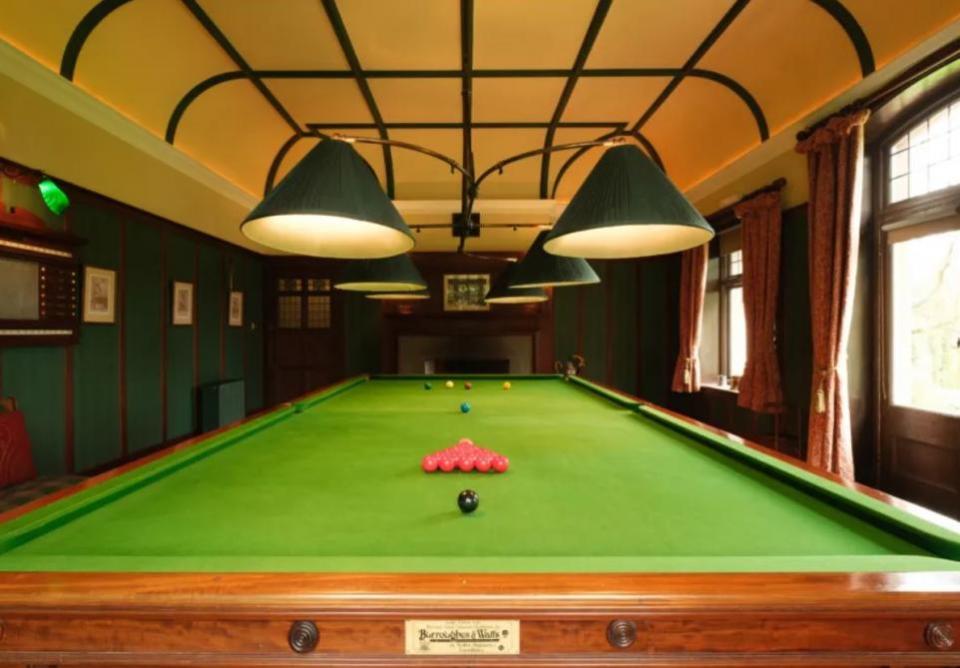 Hereford Times: The grand snooker room