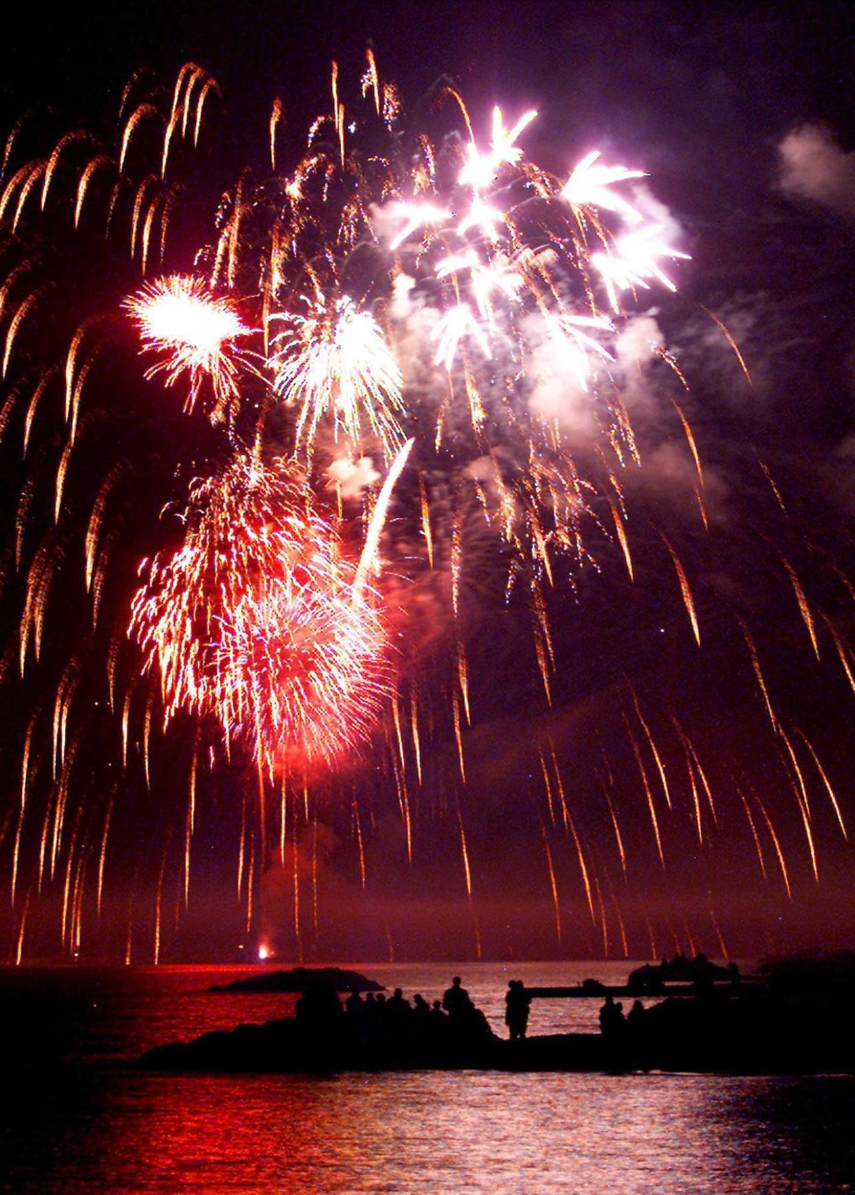 Torontonians can take in the annual Victoria Day fireworks display at Ashbridges Bay Park, starting at 10 p.m. on Monday.  (Frank Gunn/Canadian Press - image credit)