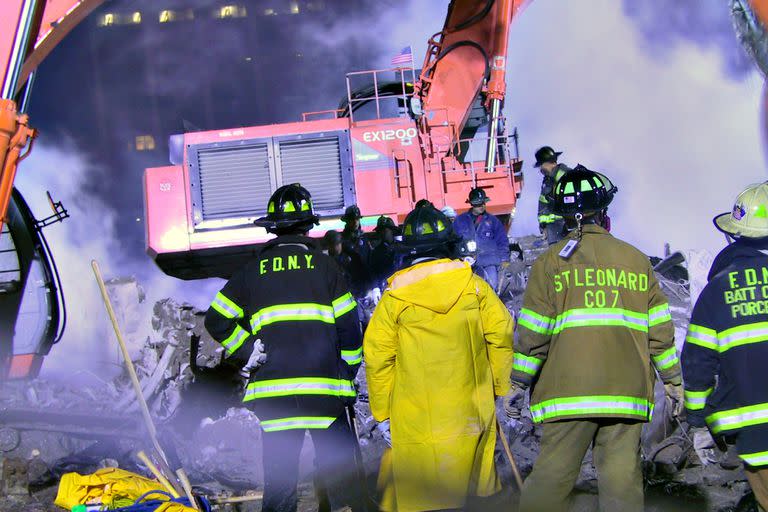 Las fotos inéditas tras el ataque del 11-s en New York halladas en una subasta