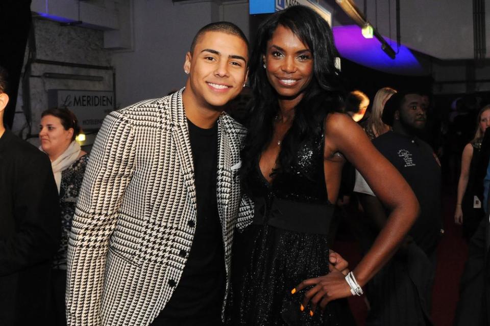 Quincy Brown and Kim Porter.