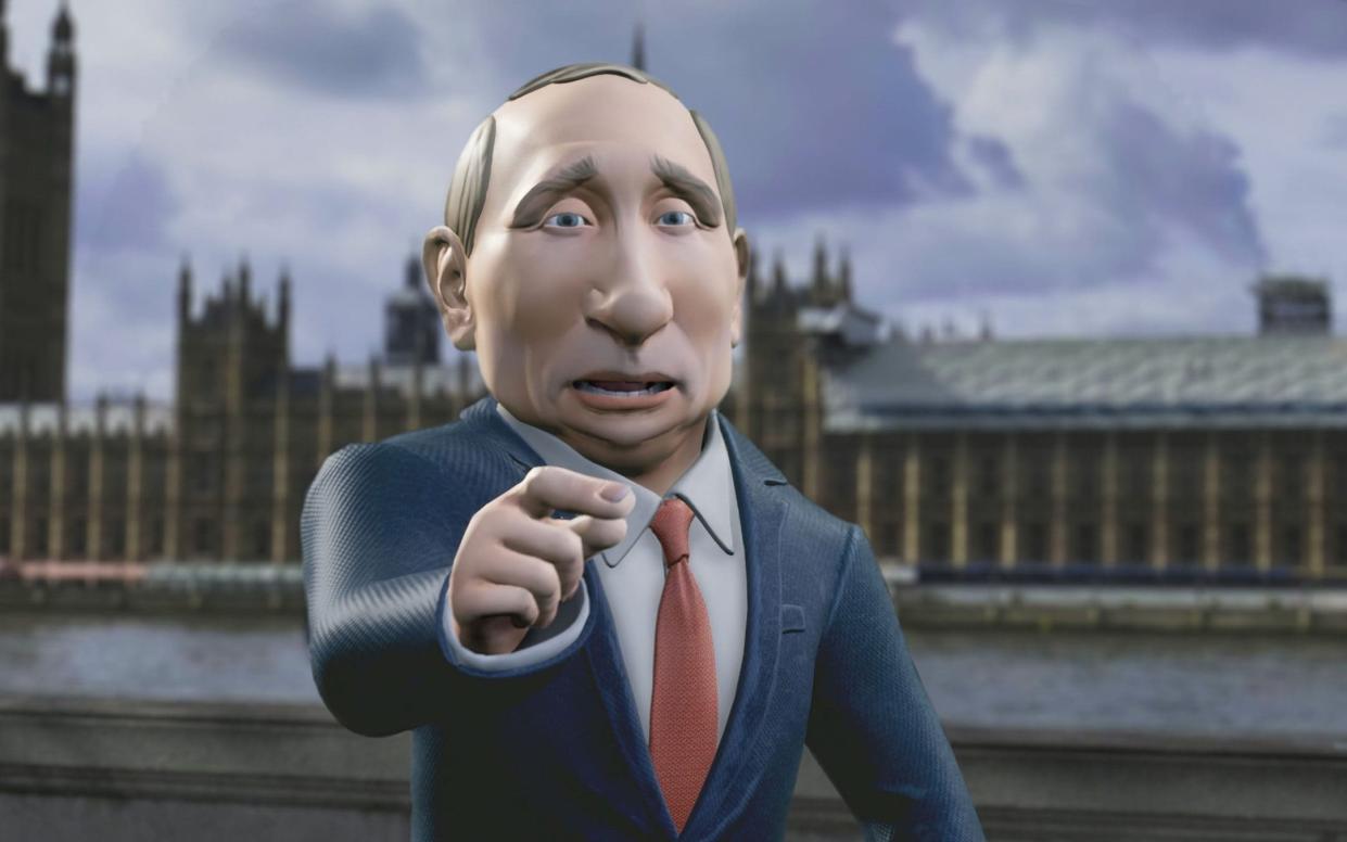 Tonight with Vladimir Putin - WARNING: Use of this copyright image is subject to the terms of use of BBC Pictures' Digital Picture