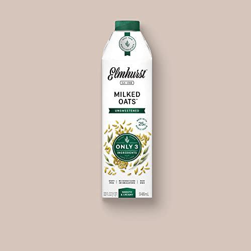 6) Elmhurst 1925 Milked Oats Unsweetened Oat Milk