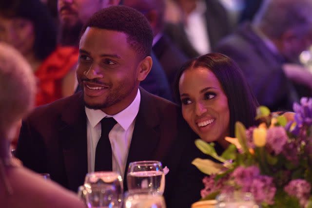 Bryan Bedder/Getty Nnamdi Asomugha and Kerry Washington