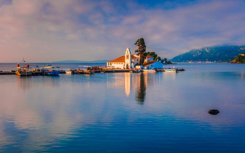 Corfu and the rest of the Ionian islands are popular with visitors from the UK - Slow Images