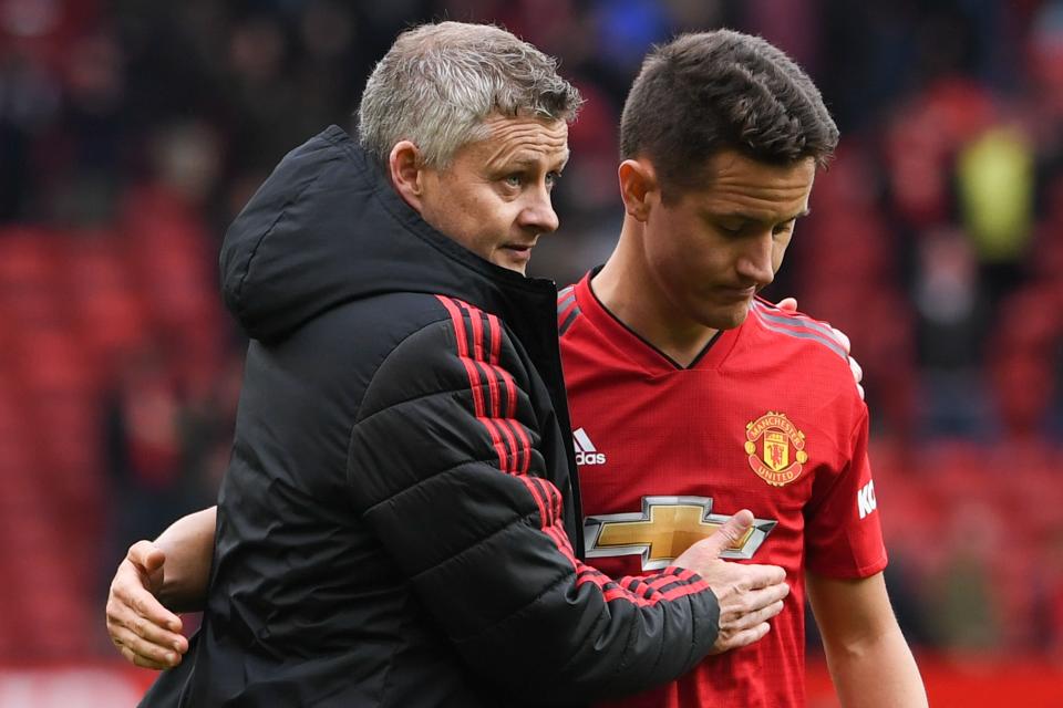 Herrera confirms Man Utd exit