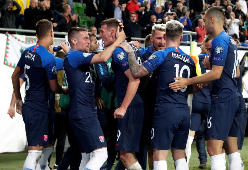 FILE PHOTO: Euro 2020 Qualifier - Group E - Hungary v Slovakia