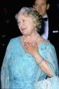 <p> The Queen Mother loved this necklace, which was gifted to Princess Alexandra of Denmark upon her wedding to the Prince of Wales, later King Edward VII. She's seen here in 1985 on her 85th birthday. </p>