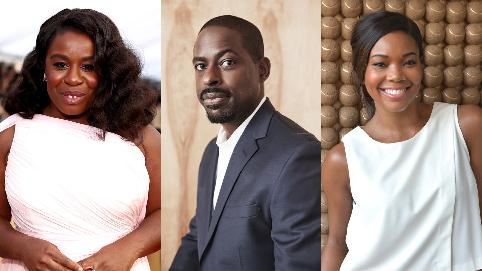 Uzo Aduba, Sterling K. Brown and Gabrielle Union are teaming up with other big names to do an all-Black rendition of the classic NBC show “Friends.” (Getty Images)