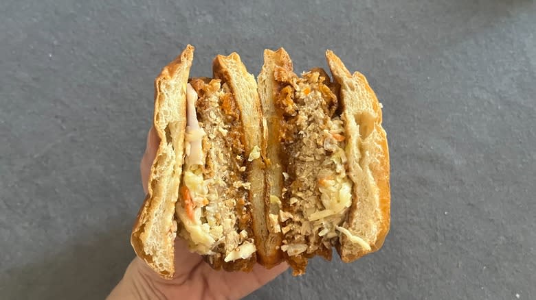 crispy chicken sandwich