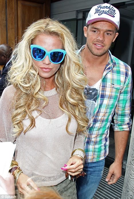 Leandro Penna y Katie Price