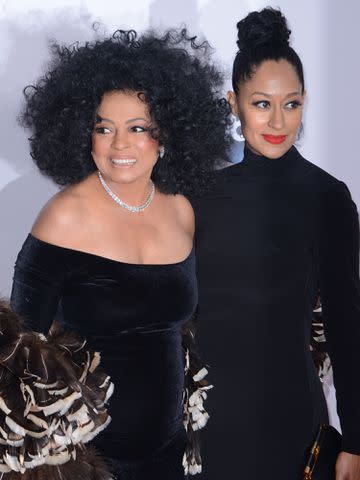 <p> Flanigan/Getty</p> Diana Ross and Tracee Ellis Ross attend the 42nd Annual American Music Awards on November 23, 2014 in Los Angeles, California.