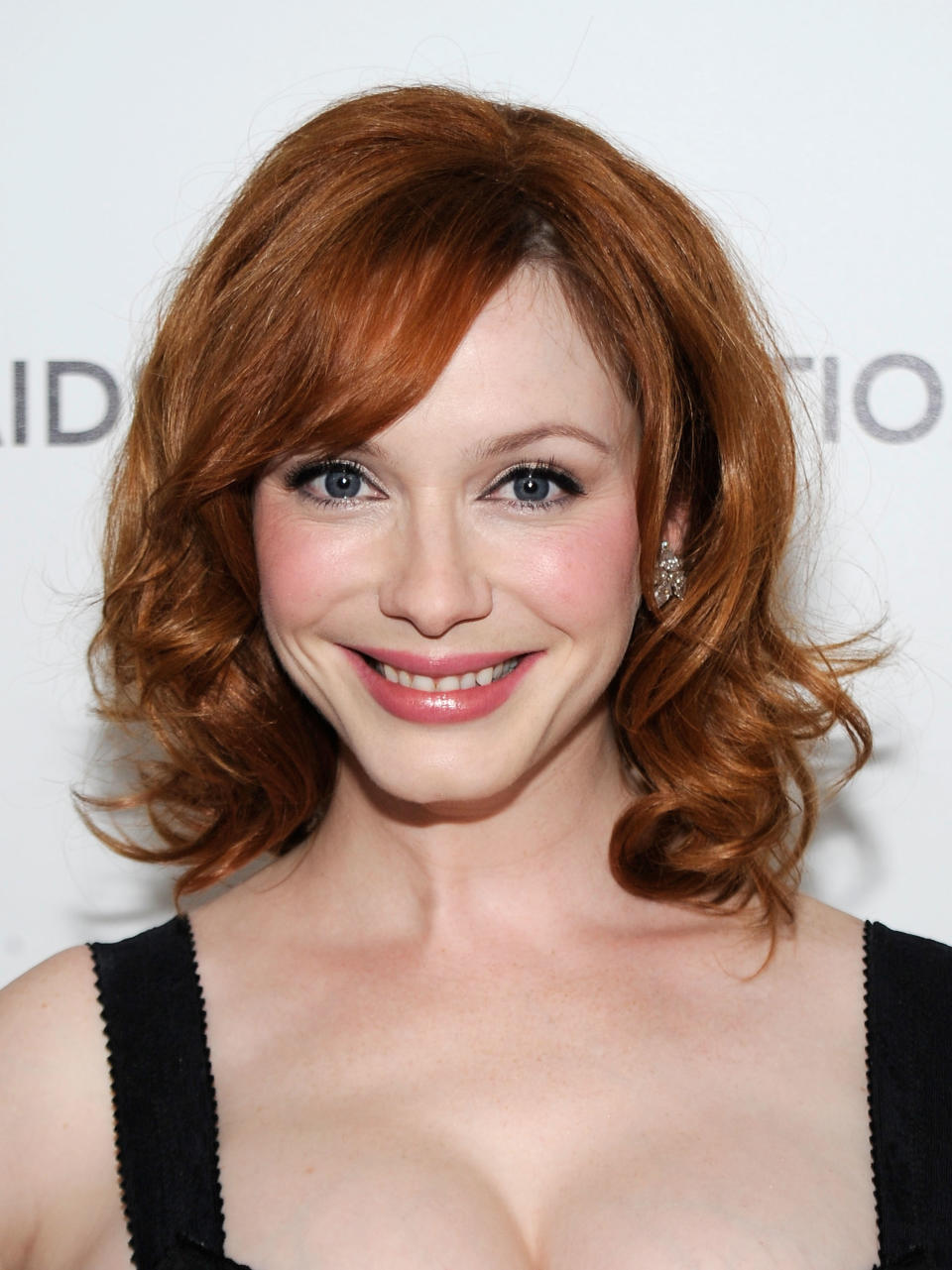 best celeb red hair Christina Hendricks