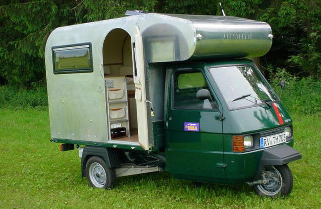 piaggio ape camper