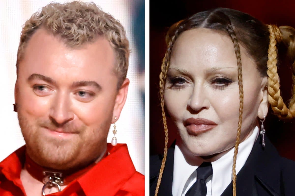 Sam Smith finally confirms Madonna collaboration with the single ‘Vulgar’  (Getty)