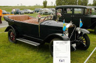 <p>Volvo built its first car in 1927. Known unofficially as the <strong>Jakob</strong> and officially as the OV4, the first example of this large four-seater tourer was driven out of the company's workshop on 14 April and promptly back in again – because the rear axle had been assembled incorrectly, resulting in the car having <strong>four reverse gears</strong> and just one to move the car forwards.</p>
