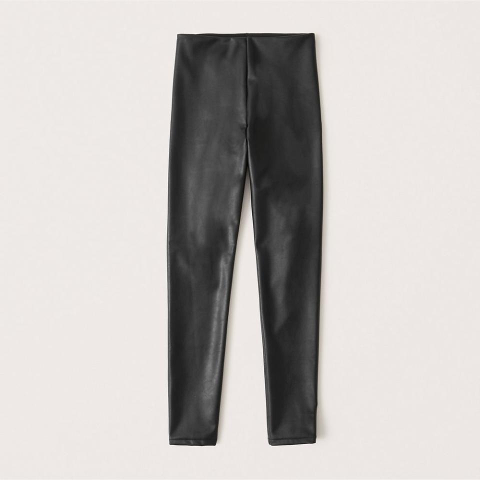 11) Vegan Leather Leggings