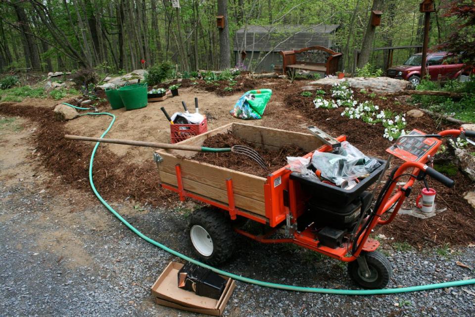 This April 26, 2008 photo shows a Power Wagon, which is equipped with a 4-cycle gasoline engine that was cleaned and prepped with fresh fuel, a fuel preservative, new spark plug and an oil change the previous fall in New Market, Va. (AP Photo/Dean Fosdick)